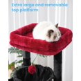 thumbnail image 4 of Árbol para Gatos Hey-brother Gótico MPJ006SBR para Gatos de Interior, 4 of 9