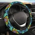 thumbnail image 4 of Kdxio Hippie Style Print Elastic Stretch Steering Wheel Cover,Auto Steering Wheel Cover,15 Inch Anti-Slip,Warm in Winter and Cool in Summer,Fit Suvs,Vans Cars,Trucks, 4 of 7