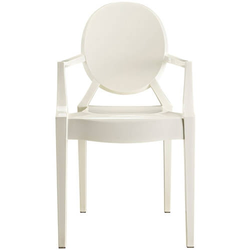 Furniture arms Sophia Ghost Side Chair Black