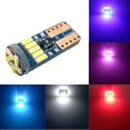 thumbnail image 1 of 1 pieza t10 15led 4014 bombillas 194 w5w bombillas led para coche de cortesía domo mapa de la puerta de la placa de luz luces de estacionamiento huangjie unisex, 1 of 1
