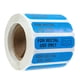 thumbnail image 5 of 500 pegatinas de papel solo para uso rectal, 500 etiquetas por rollo, pegatinas falsas Azul, 5 of 9