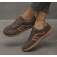 thumbnail image 3 of Women's Fashionable Lace Up Low Top Casual Flat Sneakers, Comfortable Sports Walking Shoes for Daily Wear, Female Round Toe Shoes, 3 of 10