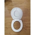 Elongated Toilet Seat with Built in Potty Training Seat, Potty Training Toilet Seat for Toddlers