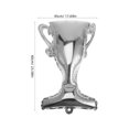thumbnail image 2 of KAKOWELY 4Ud Trofeo De Aluminio Para Interior Y Exterior En Fiestas, 2 of 8