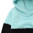 thumbnail image 3 of newwalpole Unisex Boys Girls Fleece Lined Sherpa Hoodie Kids Warm Winter Hoodies Pullover Hooded Sweatshirt Sweater Sky Blue for Size 4-5 Years, 3 of 7