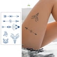 thumbnail image 4 of Tatuajes en La Espalda 6 Unidades Tinta Jugo Al Transferencia Larga Duración para Mujeres Y Hombres, 4 of 9