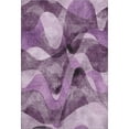 thumbnail image 2 of Addison Rugs Mayfield Washable Contemporary Abstract Purple Rectangle Rug, 5' x 7'6", 2 of 6