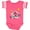 Football Pink and White, variant on Inktastic Oh Holy Night Christmas Nativity with Yellow Stars Boys or Girls Baby Bodysuit