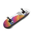 thumbnail image 1 of Patineta Skate Profesional Maple Musa Musa Morado Llantas Blancas, 1 of 5
