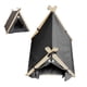 thumbnail image 4 of Cojín Suave, Estable Y Duradero, Gran Espacio, Tienda Tipi Clásica Gris para Mascotas Con Tela de Para Perros y Gatos, 4 of 8