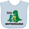 thumbnail image 3 of Inktastic Little Brothersaurus Boys Baby Bib, 3 of 4