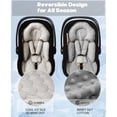 thumbnail image 2 of Cojín reversible 2 en 1 Boryokun para asiento de coche infantil, 2 of 8