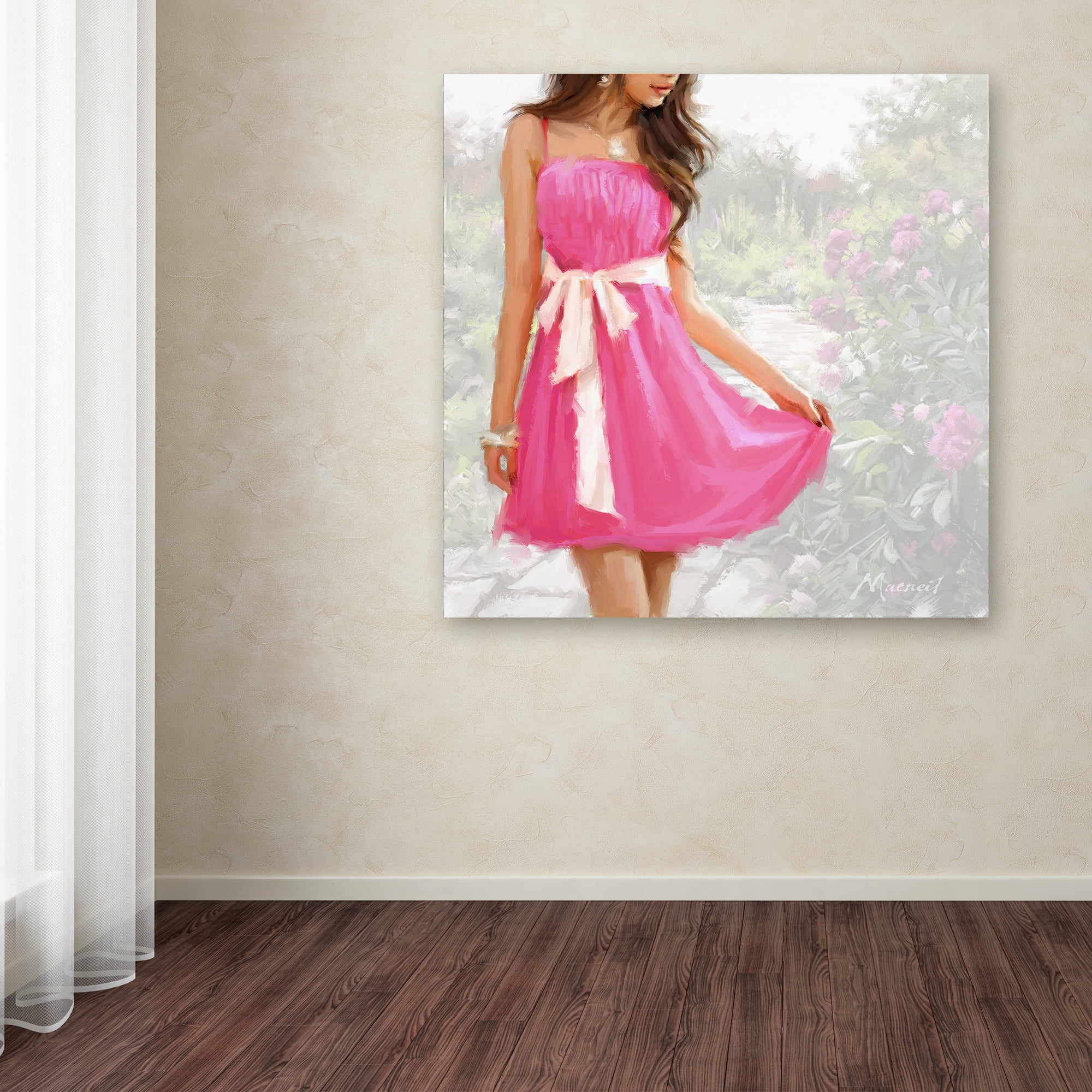 The Macneil Studio 'Summer Dress' Canvas Art