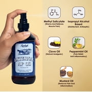 Rawleigh External AP Massage Oil with Methyl Salicylate, 3 Spray Bottles of 8 fl oz
