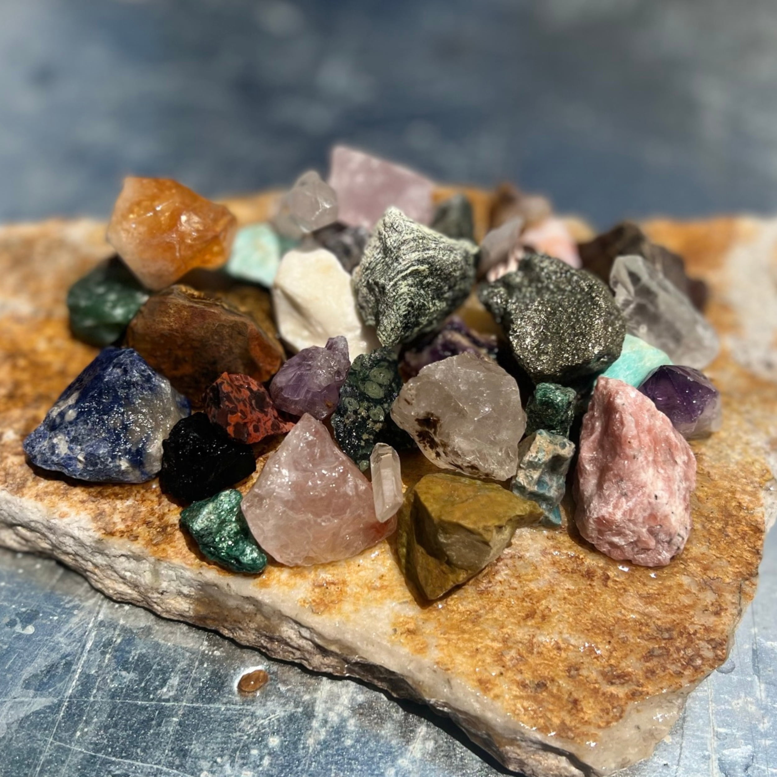 Multicolor Mining Paydirt Kit Loose Gemstone, 10 lb - Walmart.com