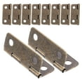 thumbnail image 6 of EXHUMKY Retro Metal Hinges Smooth Operation for Wooden Boxes Jewelry Box Hardware, 6 of 6