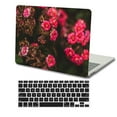 thumbnail image 5 of KSK KAISHEK Hard Shell Case Compatible MacBook Air 13"( Retina Display and Touch ID, 2022 2021 2020 2019 2018) + Black Keyboard Cover Model A1932 A2179 A2337 m1, USB Type-C Flower 0005, 5 of 5
