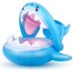 thumbnail image 1 of Anillo de natación flotante para asiento de piscina Baby Shark, anillo inflable para piscina para niños con dosel inflable ajustable para bebés de 6 a 36 meses, 1 of 5