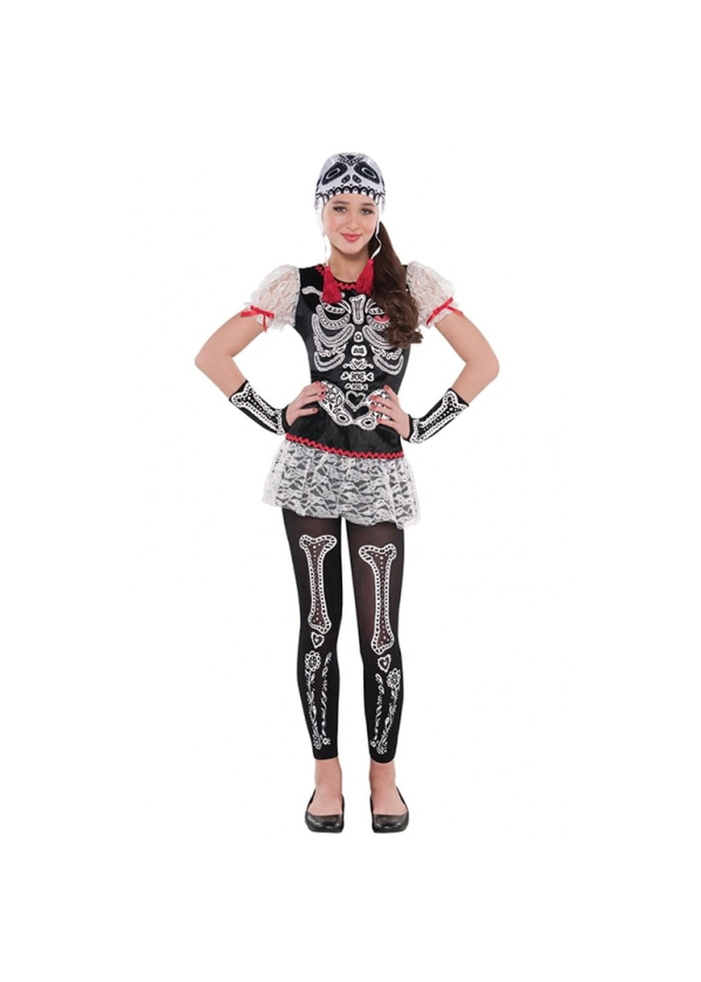 Medium Rubies Opus Collection Day of The Dead Girl Costume