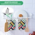 thumbnail image 4 of Yayeee Pot Holders Kitchen Heat Resistant with Pocket 7"x9.8" Cotton Oven Cooking Hot Pads, Red Geometric, 4 of 7