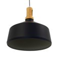thumbnail image 3 of Yosemite BS27317 Noir One Light Pendant - Black, 3 of 6