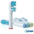 thumbnail image 3 of Alayna Double Clean Adult Plaque Removing Toothbrush Replacement Heads for Oral-B Electric Toothbrush, Pack of 16 Soft, 3 of 7