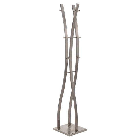Contemporary Metal Coat Rack