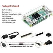 Raspberry Pi Zero 2 W Case Kit with Raspberry Pi Zero 2 W Case Power Supply