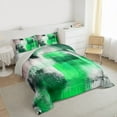 thumbnail image 3 of Castle Fairy Vintage Gradient Watercolor Twin Comforter Sets,Minimalist Bedding Set, 3 of 8