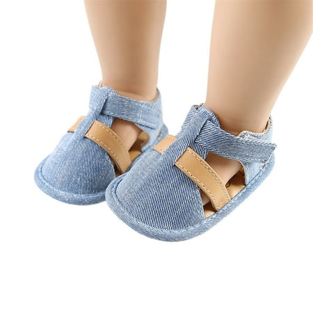

Luiryare Newborn Baby Canvas Shoes Soft Soled Non-slip First Walkers Shoes Prewalker