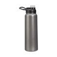 thumbnail image 1 of Amazon Basics Botella de Agua Aislada de Acero Inoxidable Grande, Tapa con Boquilla, 30.1 onzas, Gris, 1 of 6