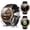 GOLDEN, variant on DOOGEE Anywise W1 Mens Smart Watch,1.43" Smart Watches for Android and iPhone, 5ATM Dual-Band GPS Fitness Tracker, 170+ Sports Modes, Answer/Make Calls/Led Flashlight/Compass/2 Strap