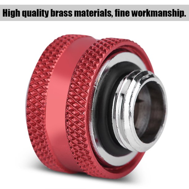 Water Cooling Tube Fitting, High Performance Convenient Practical Water Cooling Compression