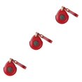 thumbnail image 3 of VONKY Key Cover PU Leather Cute Fit for Boyfriend Motorcycle Red 3Set, 3 of 6