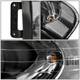thumbnail image 6 of DNA Motoring For 02-05 Dodge Ram 1500 2500 3500 Black Clear Euro Crystal Headlight Pair, 6 of 9