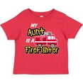 thumbnail image 3 of Inktastic My Aunt is a Firefighter with Fire Truck Boys or Girls Toddler T-Shirt, 3 of 5