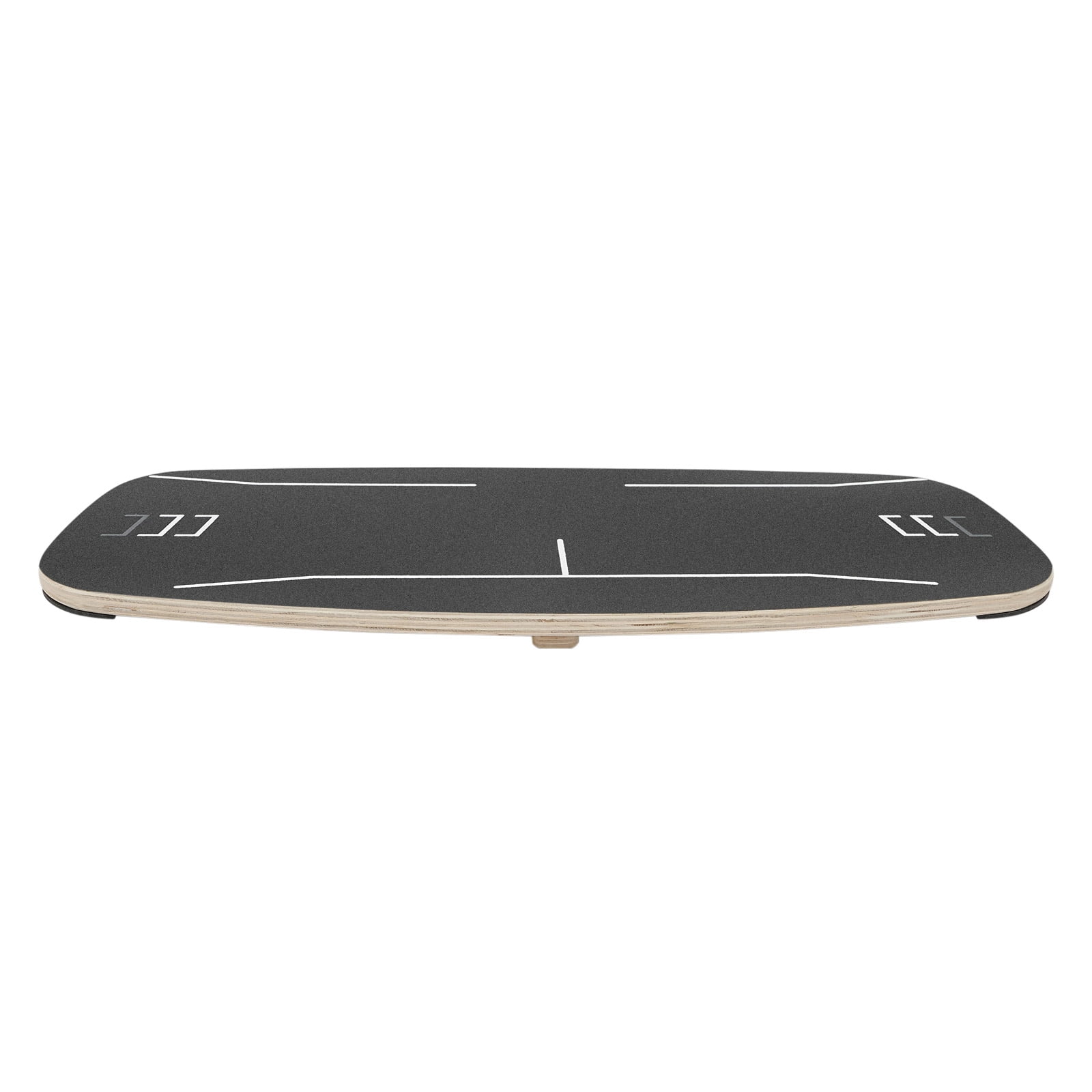 Golf Swing Trainer Pressure Balance Plate, Sandpaper Grip Surface, Anti-Slip Bottom Pad, Wood Construction for Improved Stability, Enhances Golf Performance