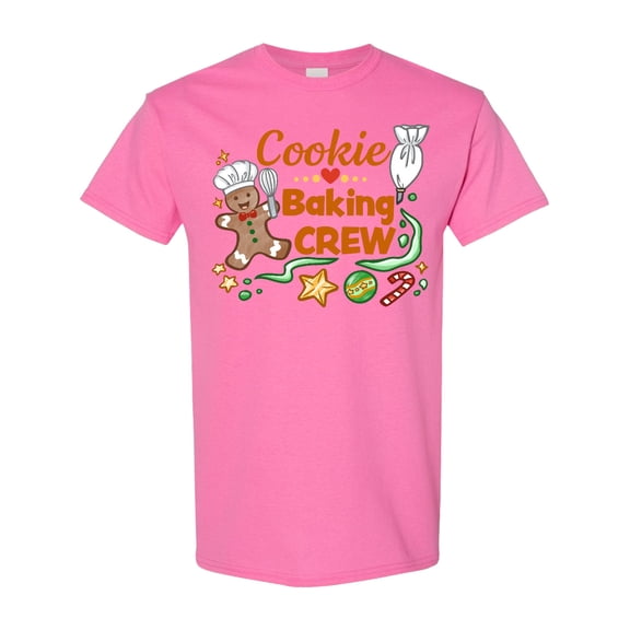 Inktastic Cute Cookie Baking Crew T-Shirt