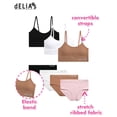 thumbnail image 2 of dELiA*s Girls Training Bra Underwear Set Seamless Training Bralette and Hipster Panties 7 Piece, 2 of 7