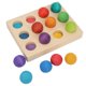 thumbnail image 2 of Juguete para niños pequeños, tablero de clavijas para clasificar colores, tablero de clavijas para clasificar colores, juego de clasificación de colores de madera de primera línea, 2 of 14
