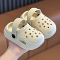 thumbnail image 2 of Dakaela 9M-10Y Toddler Boys Girls Garden Clogs Kids Slip On Water Sandals Breathable Quick Drying Summer Beach Slippers Outdoor Slides Khaki, 2 of 6