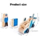 thumbnail image 2 of Wooden Transportation Toys Children's Educational Toys Wooden Trailer Airplane Model, 2 of 9