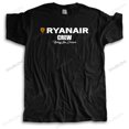 thumbnail image 1 of RYANAIR-Camiseta de cuello redondo para hombre y mujer ropa de calle de alta calidad unisex, 1 of 7