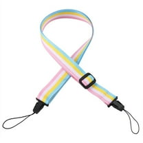 Lifetechs Camera Shoulder Strap Adjustable Flexible Anti-drop Portable Instant Film Camera Rainbow Carry Strap for Mini11/8/9/25/90/7c