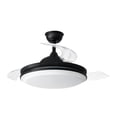 thumbnail image 1 of Xtricity - Retractable Ceiling Fan, LED Lighting, Remote Control Included, Black, 1 of 2