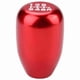 thumbnail image 1 of Pomo De Palanca De Cambios De 6 Velocidades, Pomo De Palanca De Cambios De Coche De Metal Con 3 Adaptadores Para Vehículos De Transmisión Manual Universal, 1 of 7