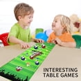 thumbnail image 4 of BINGLI Tabletop Curling Game Football-Themed Curling Game Includes 1 Play Mat, 6 Curling Football & 1 Box Competitive Interactive Parent-Child Tabletop Games, Tabletop Curling Game, 4 of 8