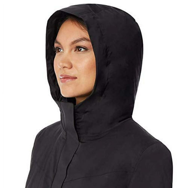 32 DEGREES Ladies Waterproof Winter Jacket S Black Walmart
