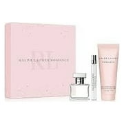 Romance Women 3 Piece Gift Set - 3.4 Oz Eau De Parfum Spray By Ralph Lauren