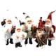 thumbnail image 5 of Árboles De Navidad Lindo Muñeco De Papá Noel De Navidad Decoración De Juguetes Para El Hogar Para Estanterías Ventanas Coches Serendint HA043951-03, 5 of 6